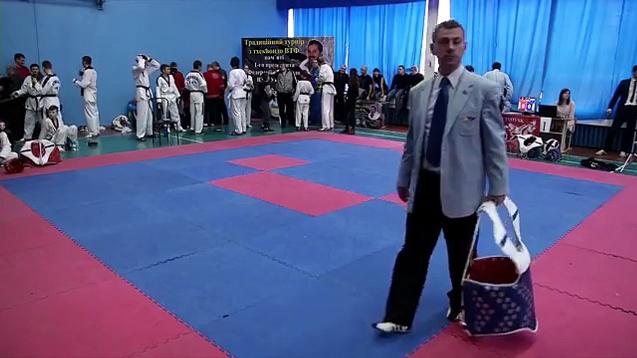 Традиційний турнір з тхеквондо День другий. Татамі А 162