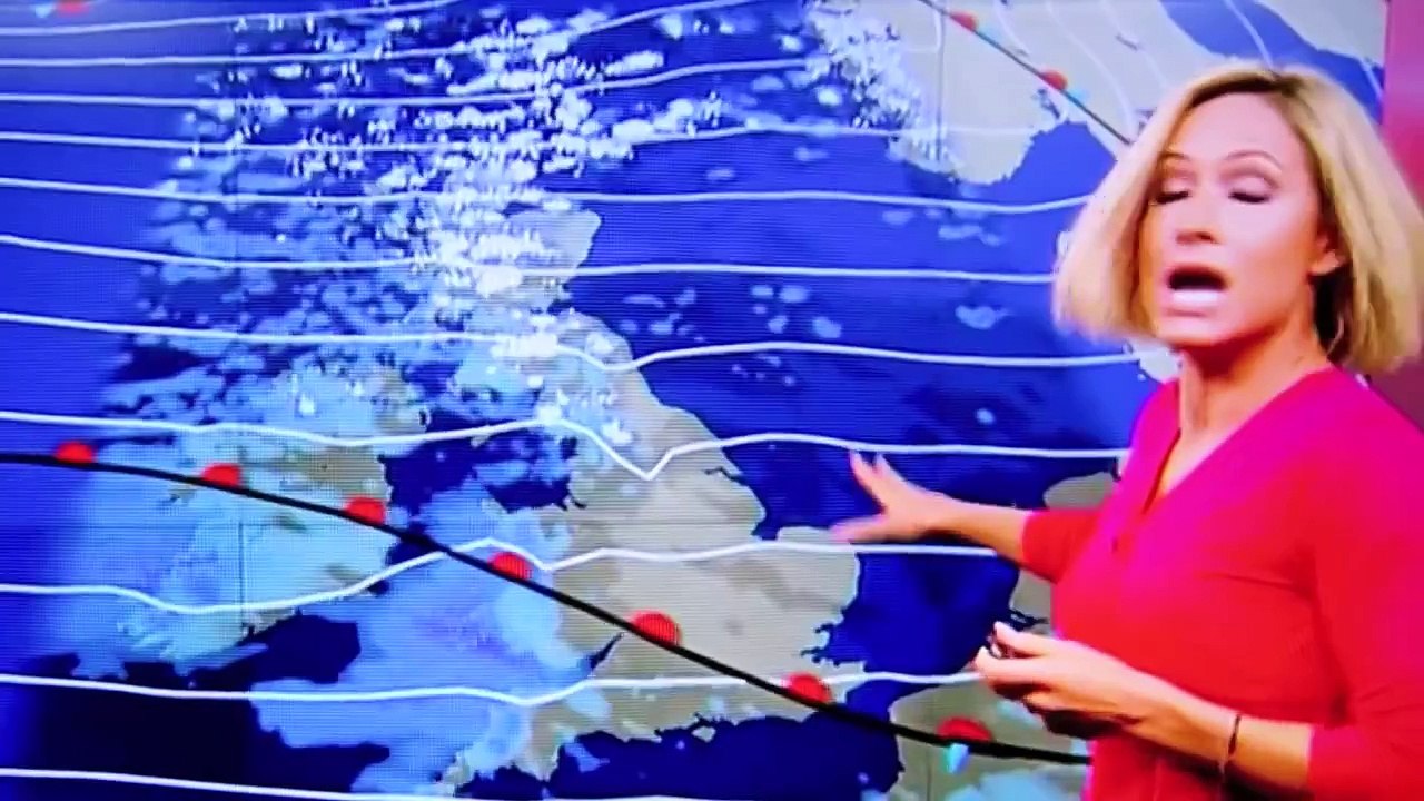 RACHEL MACKLEY FAINTS ON LIVE TV BBC SOUTH EAST TODAY WEATHER GIRL