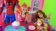 Barbie Casa Elsa Anna Frozen Ken Barbie Crianca Quebrando Casa da Barbie Novelinha Portugues