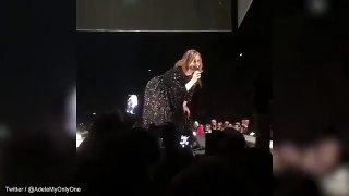 Adele leaves herself in stitches as she TWERKS on stage in London