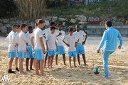 U14 : initiation au beach soccer avec un champion du monde