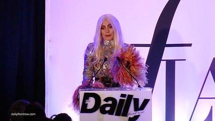 Lady Gaga is honored at 2016 Fashion Los Angeles Awards