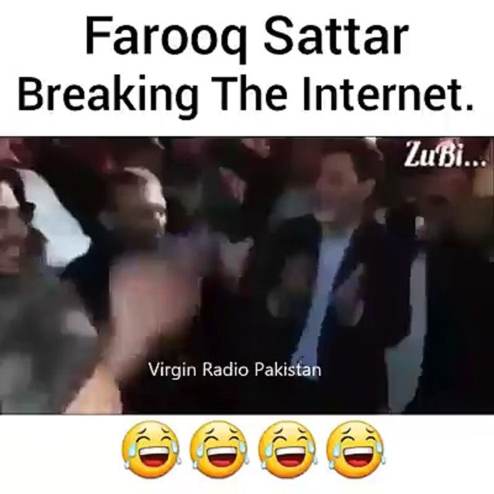 Farooq Sattar breaking internet