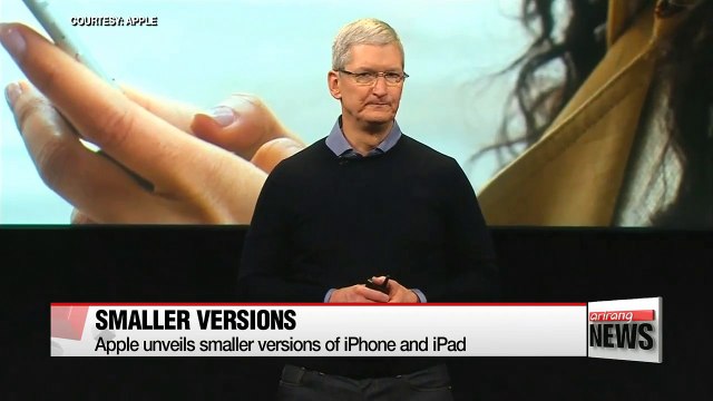 Apple unveils smaller versions of iPhone and iPad