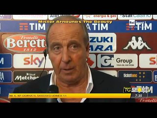 TORINO - JUVENTUS 1-4 - Mister Giampiero Ventura contesta l'arbitraggio