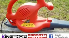 ASPIRATORE E SOFFIATORE CON POTENTE MOTORE ELETTRICO FLYMO TWISTER 2000WATT