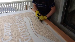 Custom Carved Sign by Jim Thorpe Signs