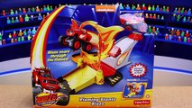 Blaze and the Monster Machines Flaming Stunts Playset Racing Disney Cars Toys Lightning an