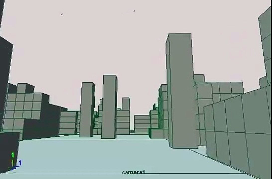 MAYA Fly Thru : FridgeMonsters