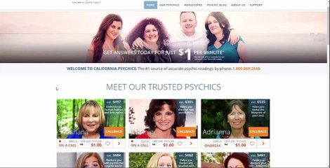 California Psychics - 1-800-215-7518