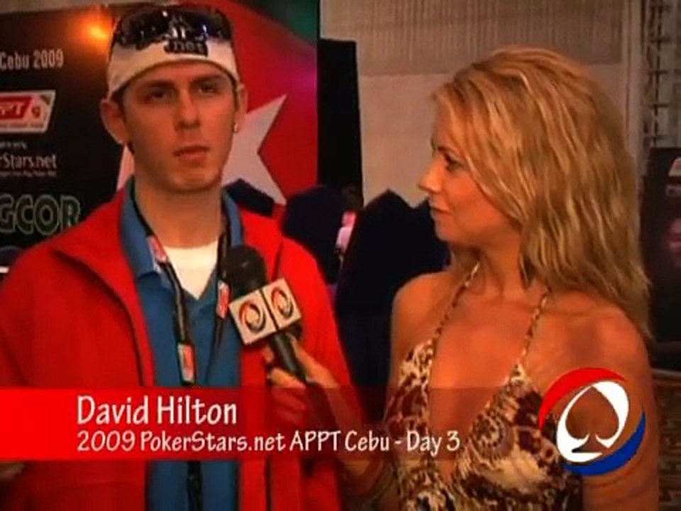 2009 APPT Cebu: David Hilton Leads with Quads