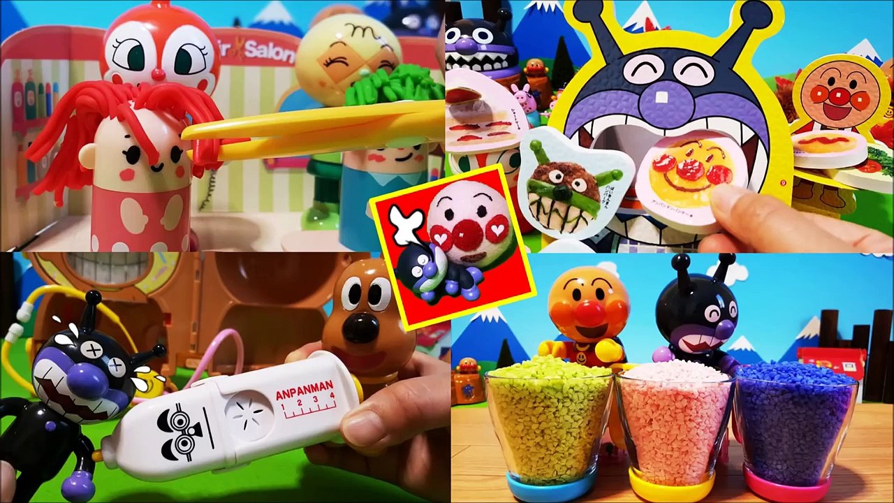 アンパンマン おかあさん❤アニメおもちゃ 人気動画まとめ連続 エピソード6 Anpanman...