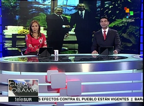 Obama se reúne con su homólogo Raúl Castro y sector privado de Cuba