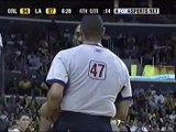 Mr. ballhog Kobe Bryant blocks T-Mac