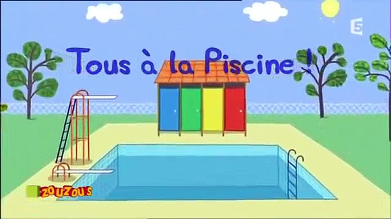 Peppa Pig   La piscine 360p  Tchopi en Francais