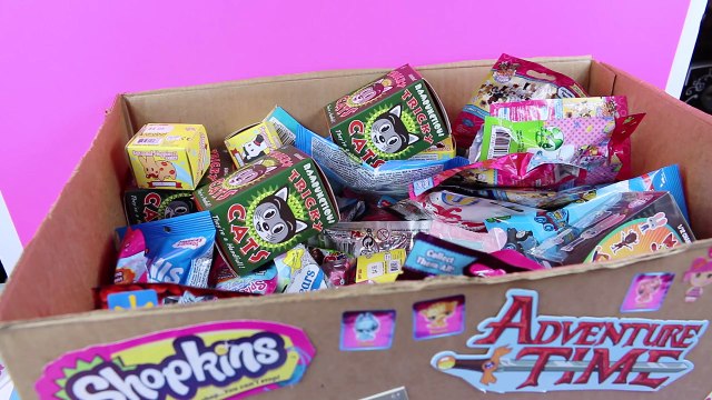 Giant Surprise Toys Blind Bag Box 46 / Disney Descendants, Tricky Cats, Splashlings, Cryst