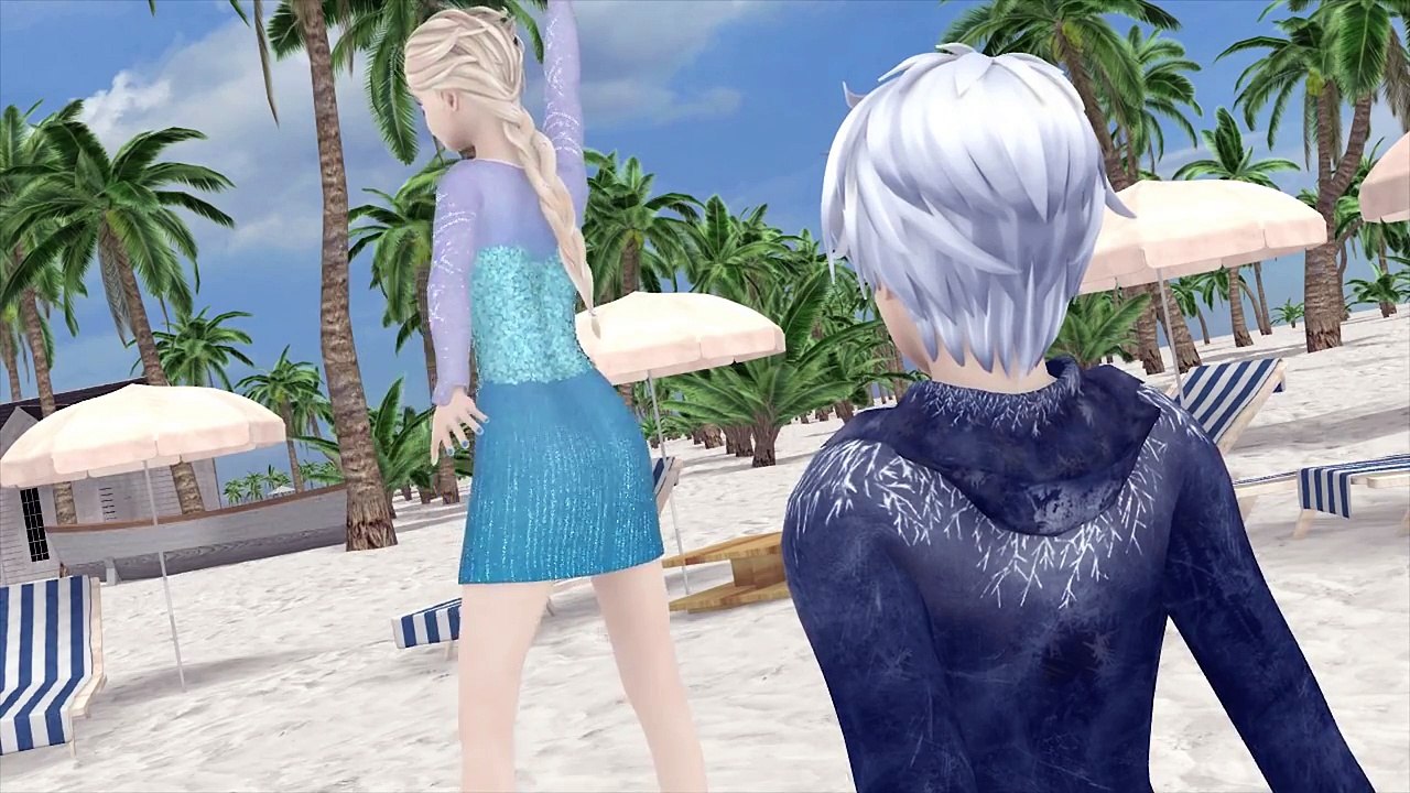 Elsa, Jack, Anna And Olaf Dance - Party Ends In Beds! (Frozen)