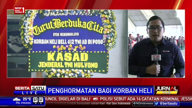 13 Jenazah TNI Korban Heli Jatuh Diberi Penghormatan Terakhir