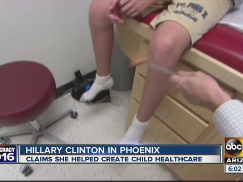 Hillary Clinton makes campaign visit in Arizona