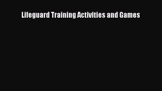 Download Lifeguard Training Activities and Games PDF Free