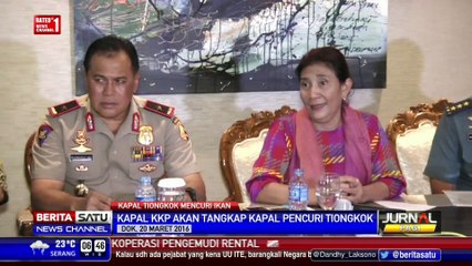 Pemerintah Indonesia Tuding Patroli KKP Dihambat Kapal Tiongkok