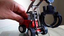 My Small toy crane diecast toy vehicle for forestry work moving loading logs by Atlas Agip