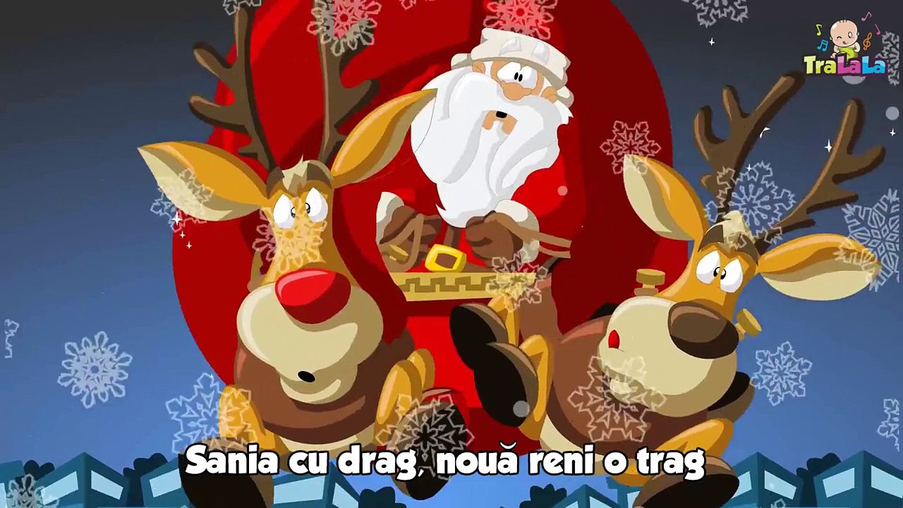 Renii lui Mos Craciun - Cantece de iarna pentru copii - TraLaLa