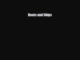 Read ‪Boats and Ships Ebook Free