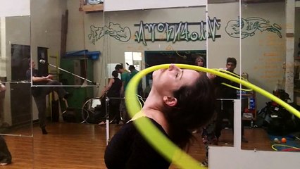 Slow-mo nose hooping