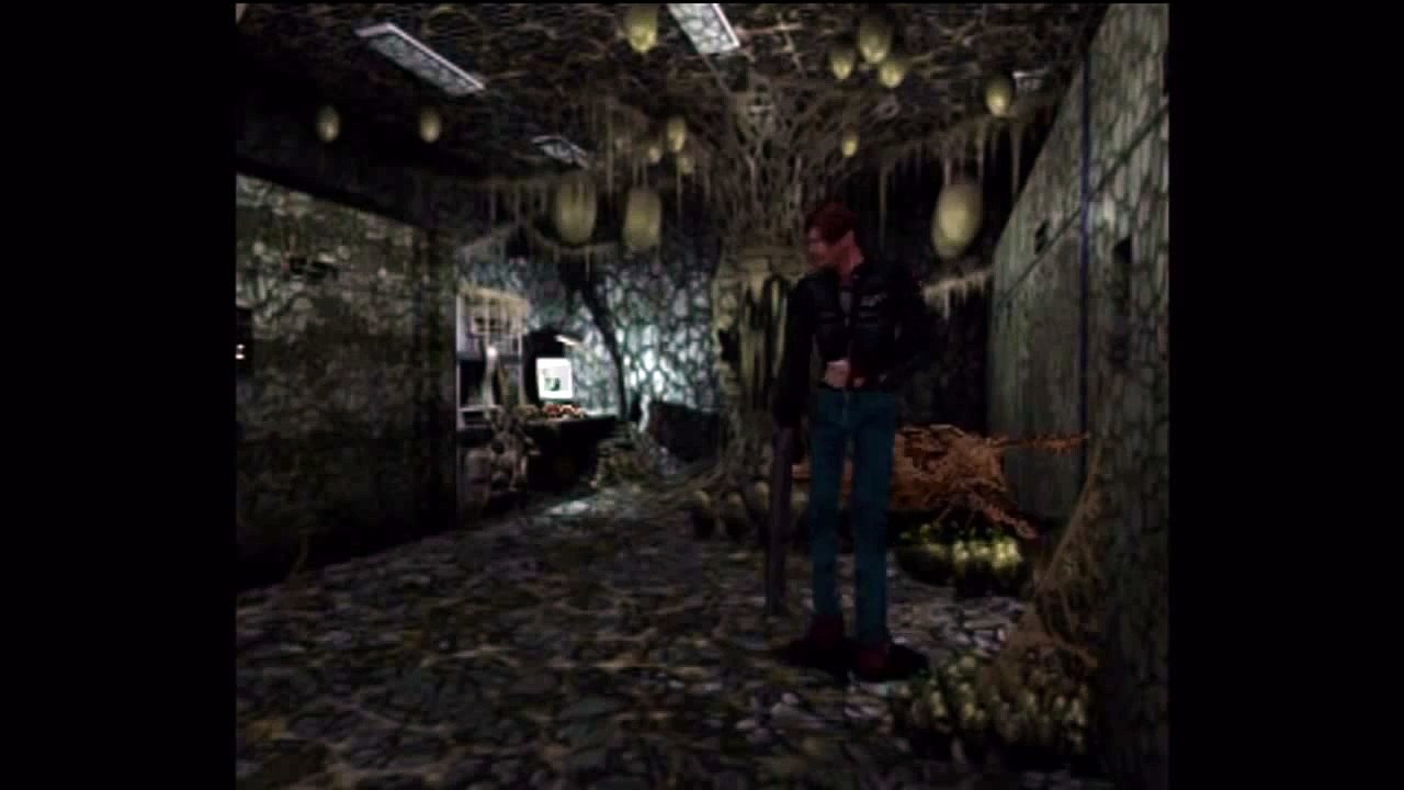 Resident Evil 2- A giant bug ends Leon's life, I♥逆リョナ