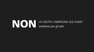 Gaspari - Campagna di sensibilizzazione conto il fumo