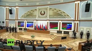 Live: Putin und Lukaschenko in Minsk - gemeinsame Pressekonferenz