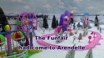 Frozen Elsa Anna Funfair Peppa Pig Hello Kitty Disney Snow Theme Park Sven Olaf Thomas Toy