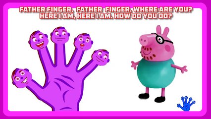 Finger Family (Peppa Pig Finger Family) Nursery Rhyme Children Songs HD
