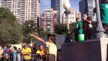 Vermin Supreme And Rob Potylo I Have A Pony Boston Freedom Rally 2014