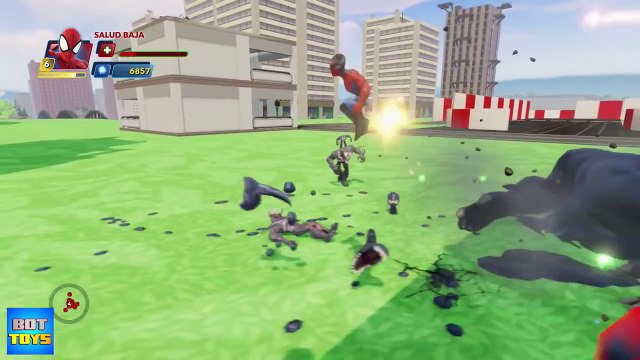 Hombre Araña vs Venom en Español #7 Spiderman El Heroe de Dibujos Animados | Juego para Niños DI 3.0