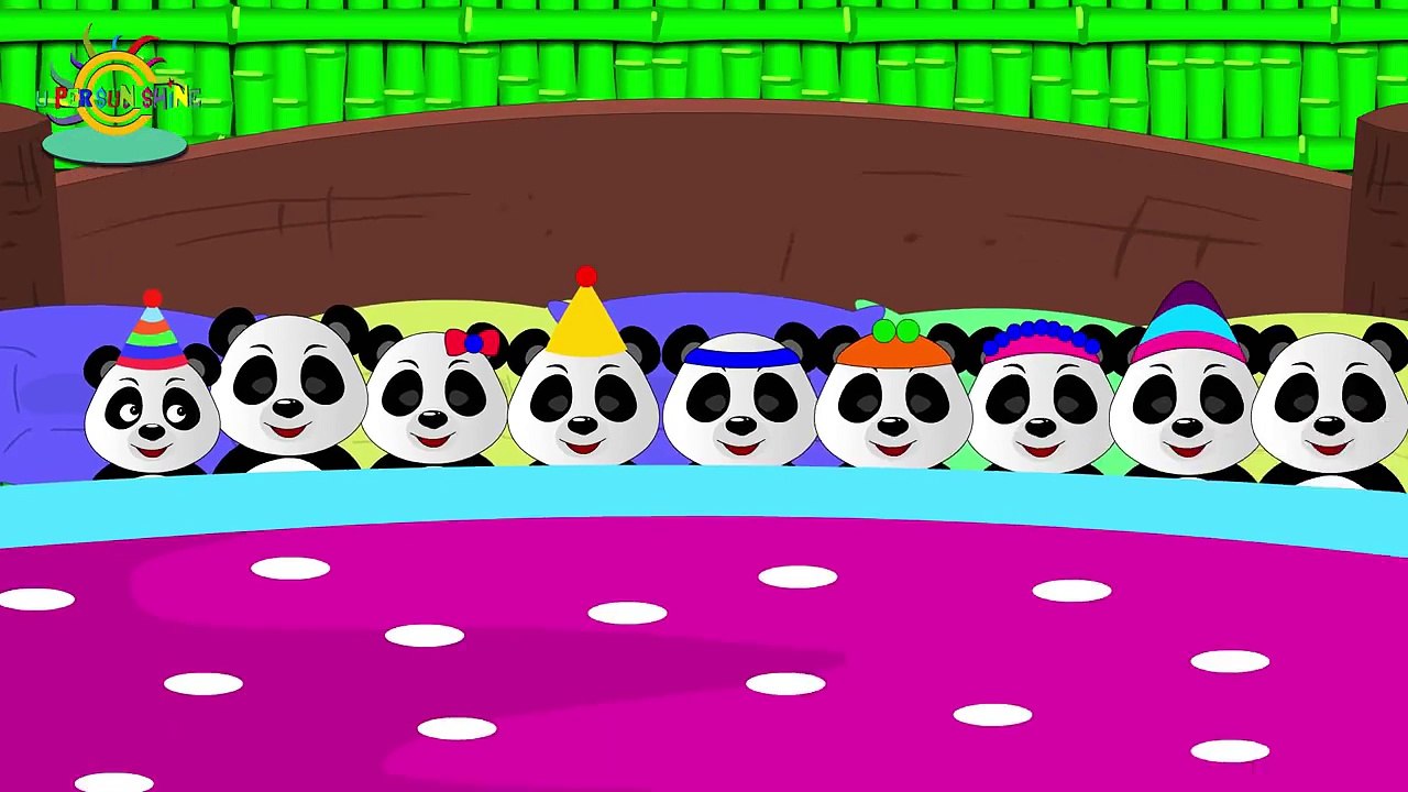 Ten In The Bed | Nursery Rhyme for kids | HD Cartoon Animation Rhymes