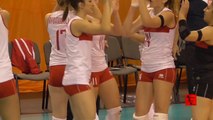 Turkish Volleyball Girls Pre-Match Greetings