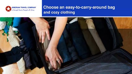 Helpful Packing Guidelines You Can Use for Your Trans-Siberian Trip