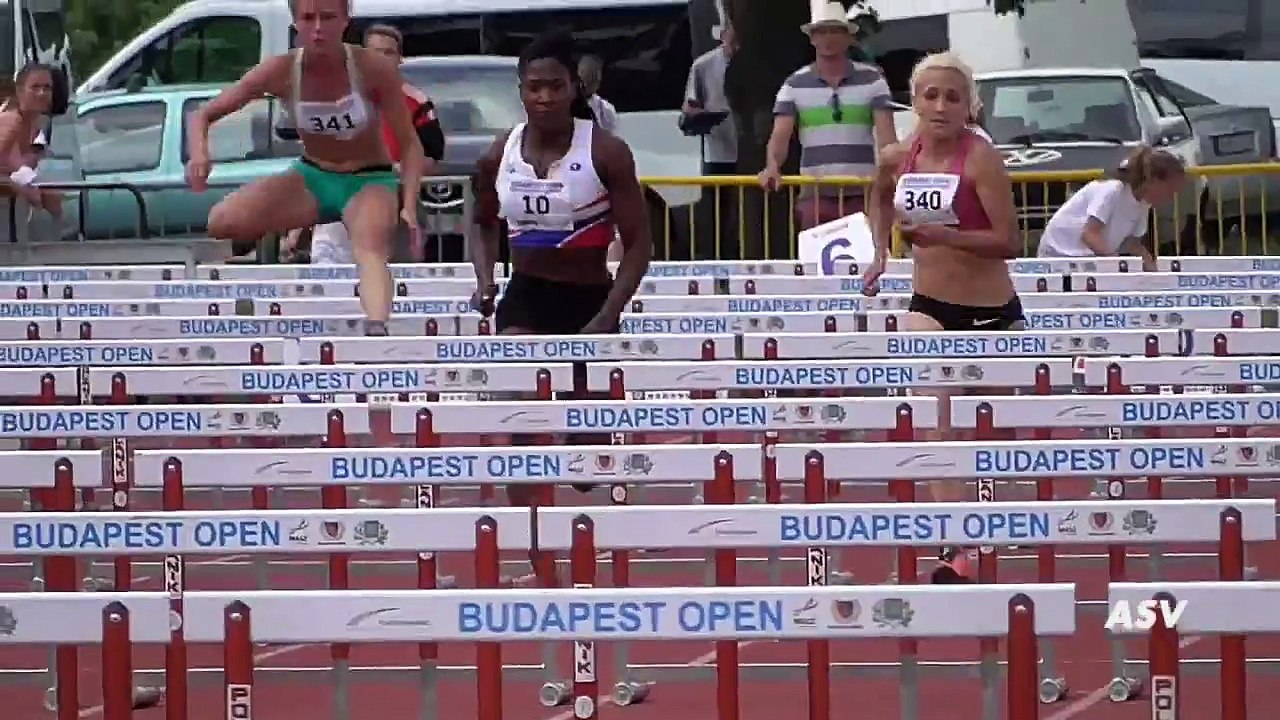 Women's 100m Hurdles Final BP Open
