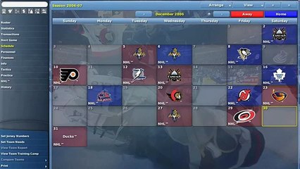 NHL Eastside Hockey Manager 2007 – PC [Descargar .torrent]