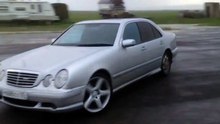 Mercedes E55 AMG W210 drift