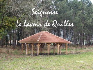 SEIGNOSSE (  40  )  le lavoir de Quilles