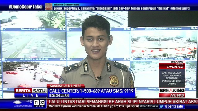 Pendemo Kumpul di DPR, Akses Menuju Grogol Nyaris Lumpuh