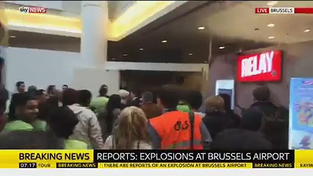 Two explosions have been reported at Zaventem airport in Brussels