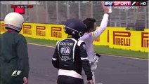 Fernando Alonso - Esteban Gutierrez Australian GP Incident