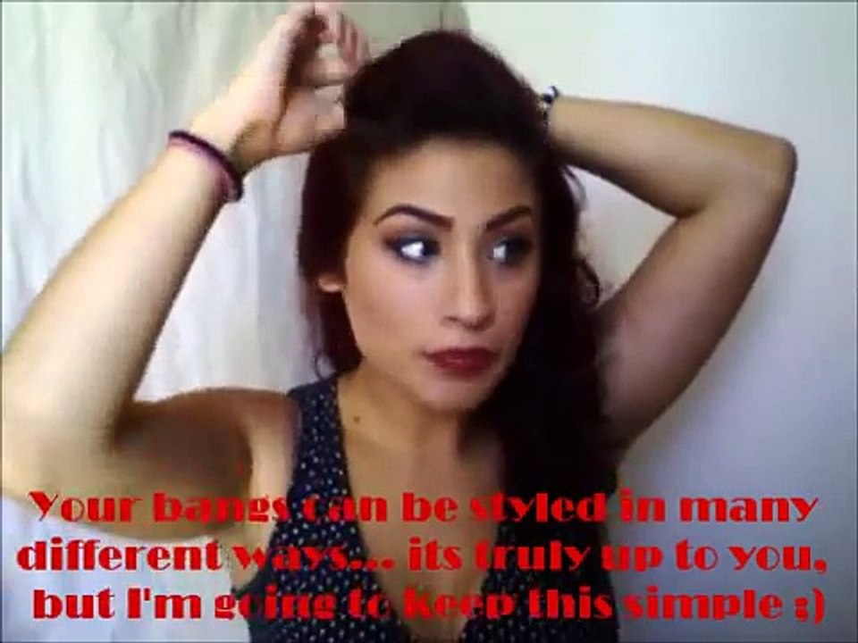 Embrace Your Curls!  Quick Bandana Updo