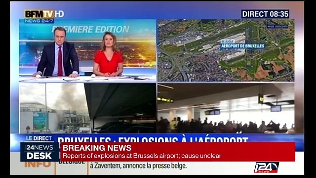 Explosions at Brussels airport : several dead and wounded