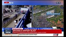 Brussels airport blast : several dead and wounded