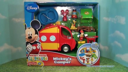 MICKEY MOUSE CLUBHOUSE Disney Junior Mickeys Camper Toy Playset by Fisher Price